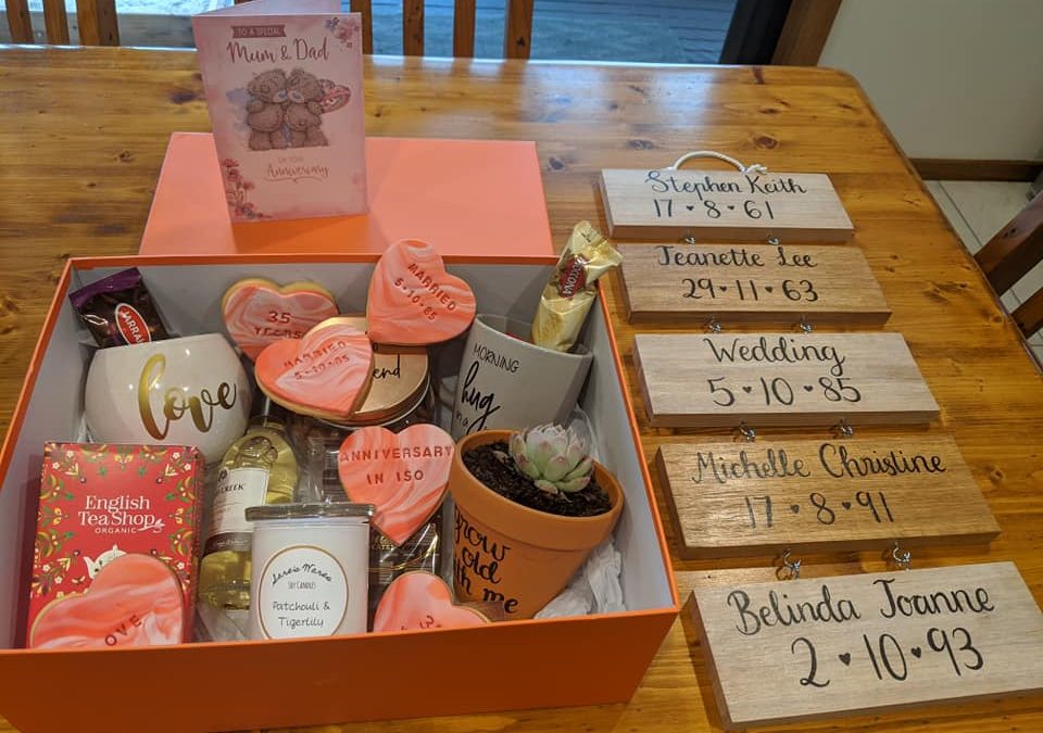 What to give couples for a wedding anniversary